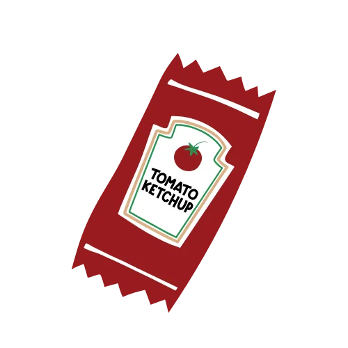 DQ Ketchup Packet